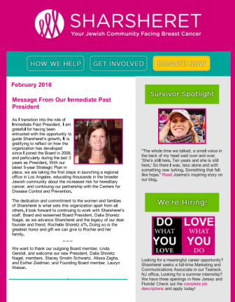 eUpdate – February 2016