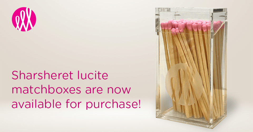 Order lucite matchboxes!
