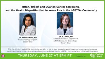 BRCA, Breast and Ovarian Cancer Screening, and the Health Disparities that Increase Risk in the LGBTQ+ Community
