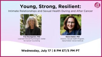 Young, Strong, Resilient: Intimate Relationships and Sexual Health During and After Cancer