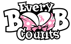 May contain pink bra with white polka dots and a pink ribbon.