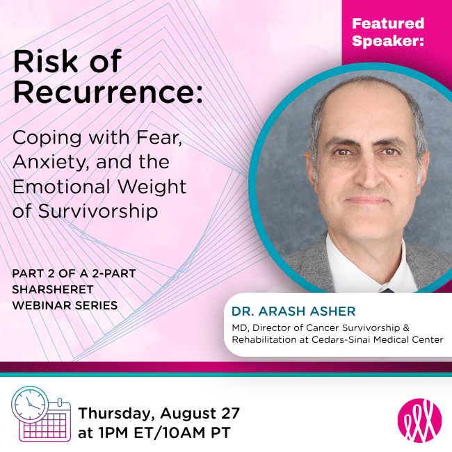 Risk of Recurrence: Coping with Fear, Anxiety, and the Emotional Weight of Survivorship